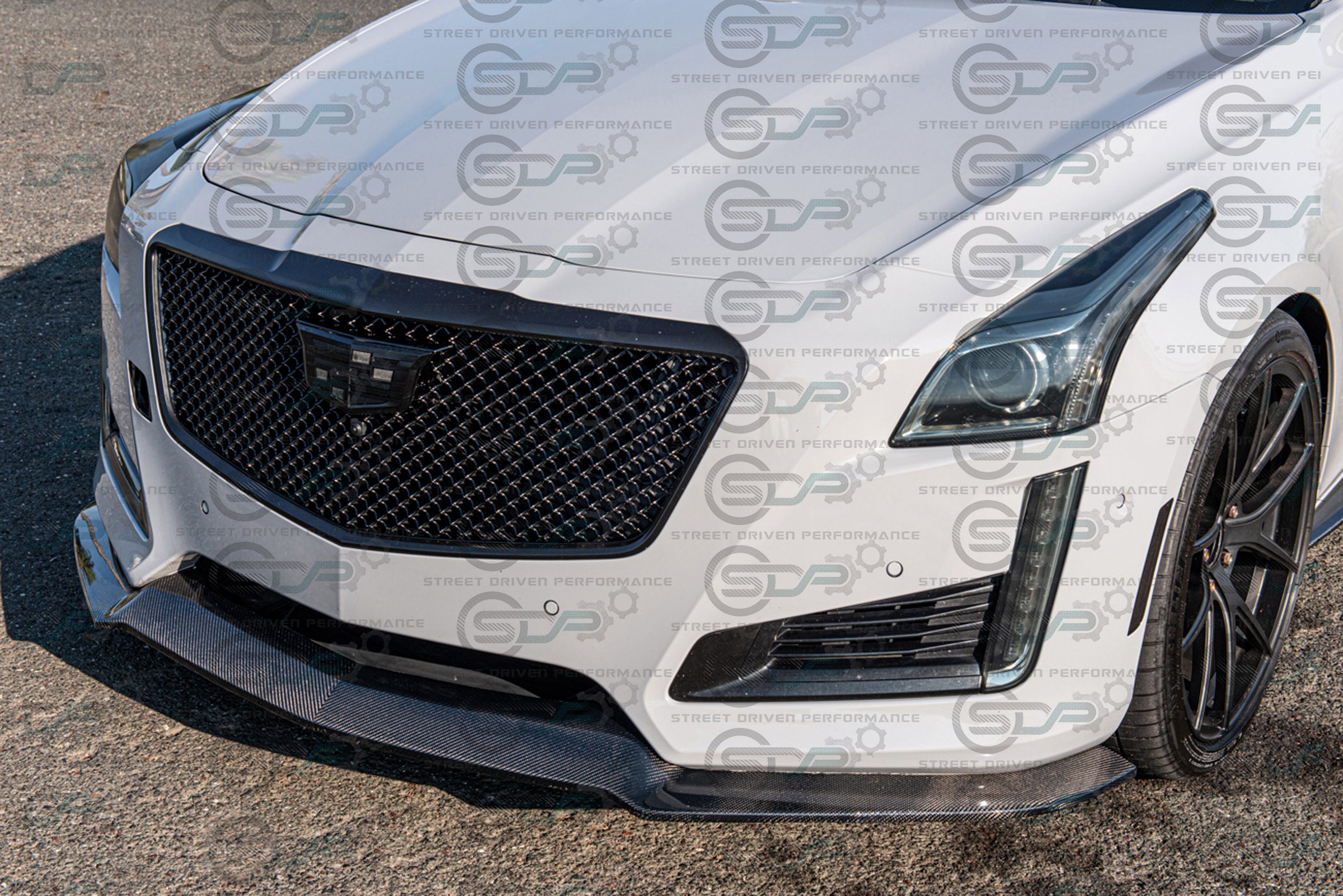 2014+ CTS - "V-Sport Style" front lip splitter ground effects